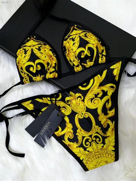 versace beach style|Versace swimsuit bikini.